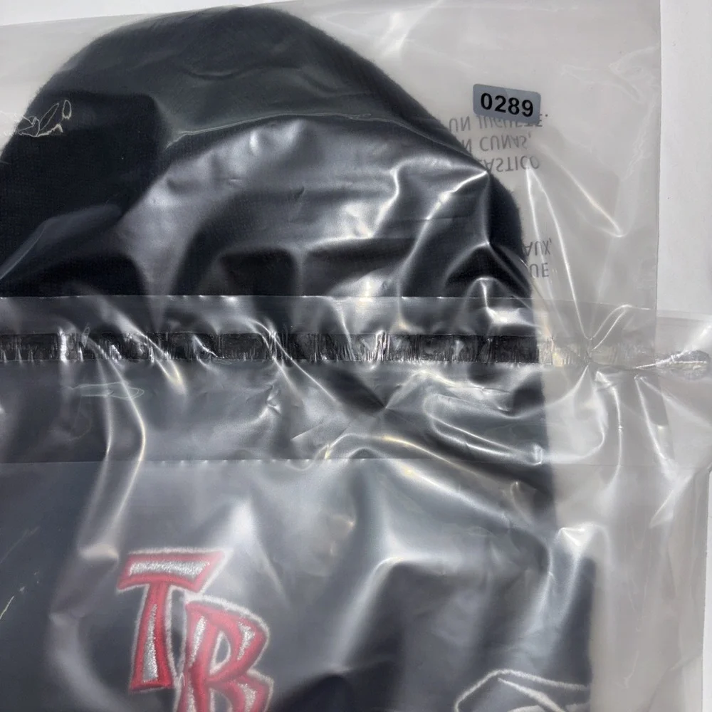 Tampa Bay Adults Size Black  Color‎ Beanie Hat Embroidered Logo NFL